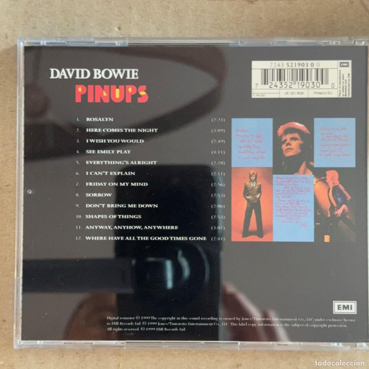 CDs de m&uacute;sica: David Bowie &rdquo;Pin Ups&rdquo; CD - Foto 2