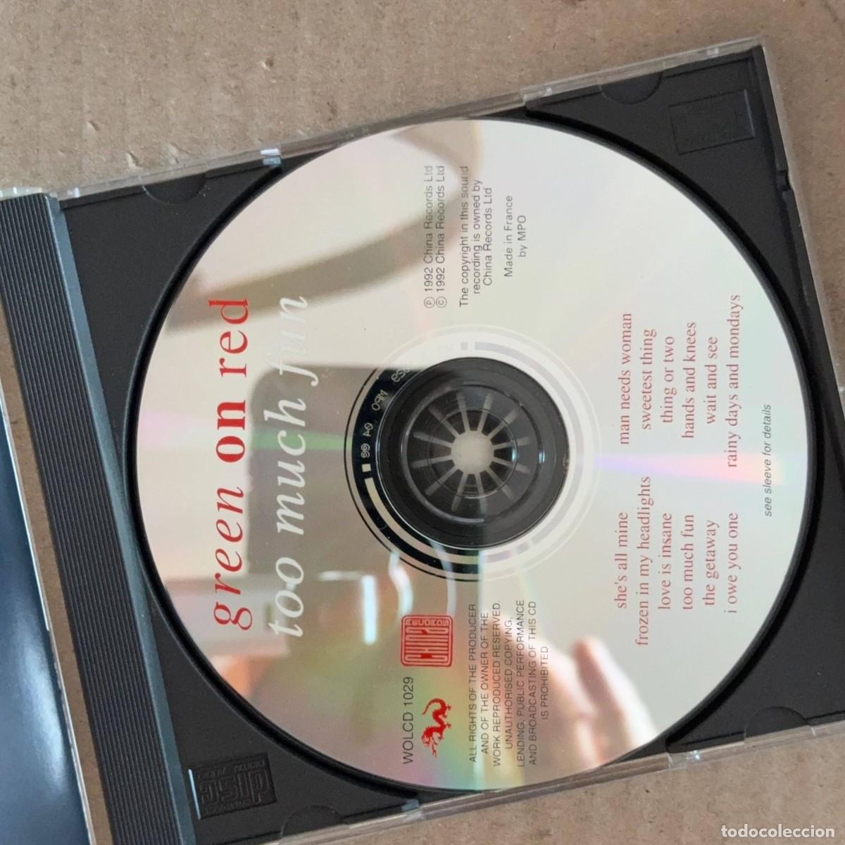 CDs de m&uacute;sica: Green on Red &rdquo;Too Much Fun&rdquo; CD - Foto 3
