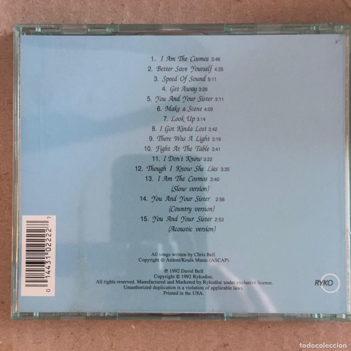CDs de m&uacute;sica: Chris Bell &rdquo;I am the cosmos&rdquo; CD - Foto 2
