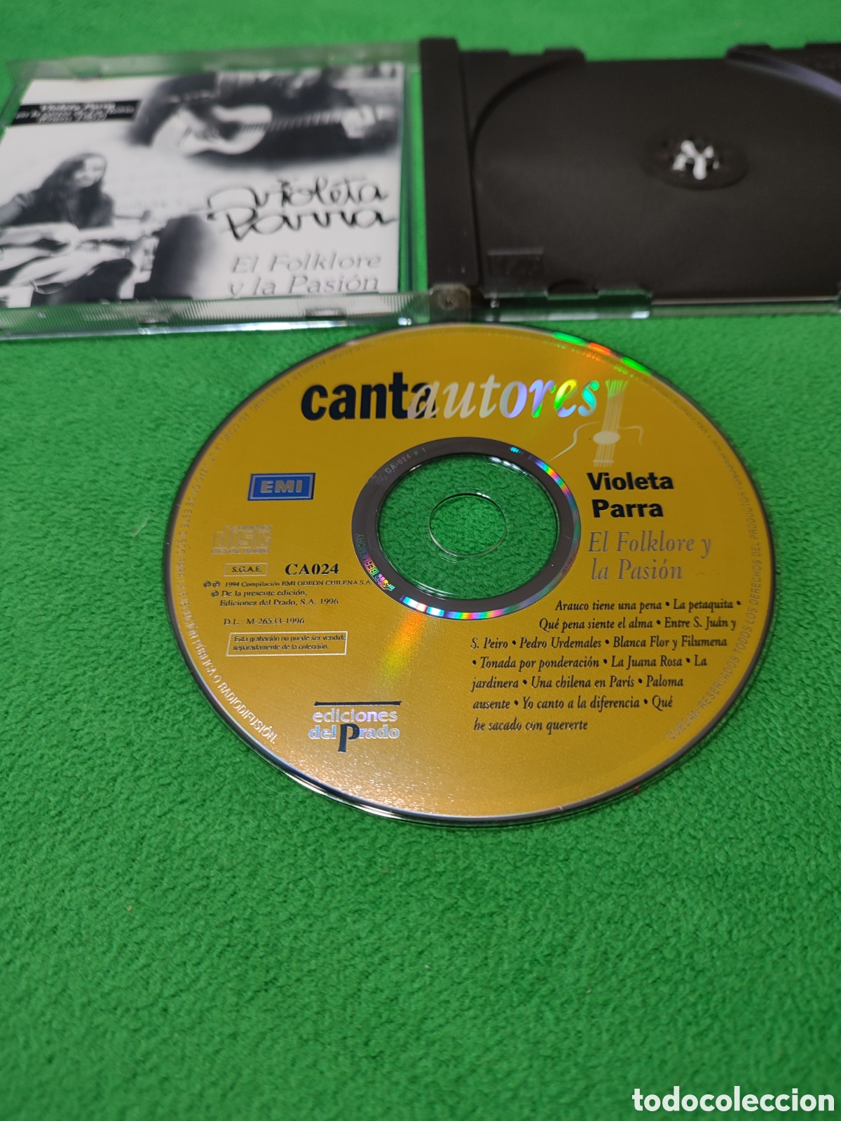 CDs de m&uacute;sica: Violeta Parra - El folklore y la pasi&oacute;n - Foto 2