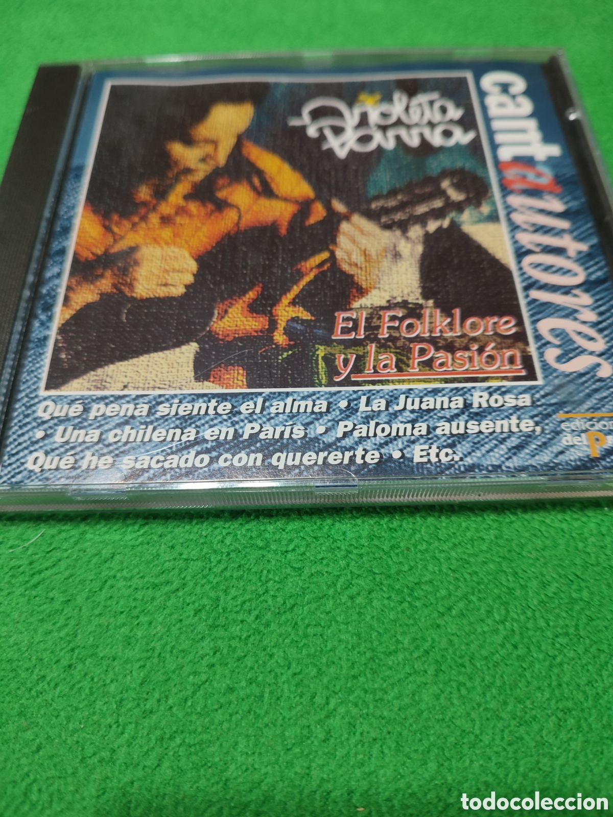 CDs de m&uacute;sica: Violeta Parra - El folklore y la pasi&oacute;n