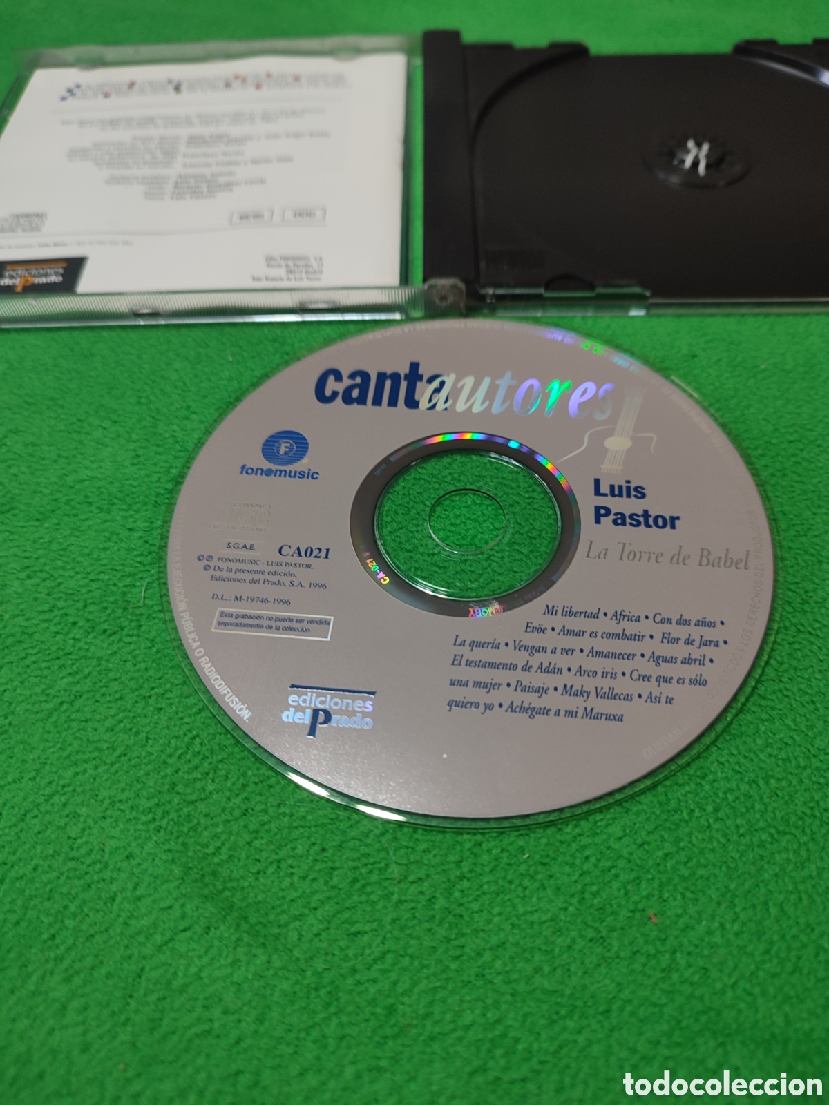 CDs de m&uacute;sica: Luis Pastor - La torre de Babel - Foto 2