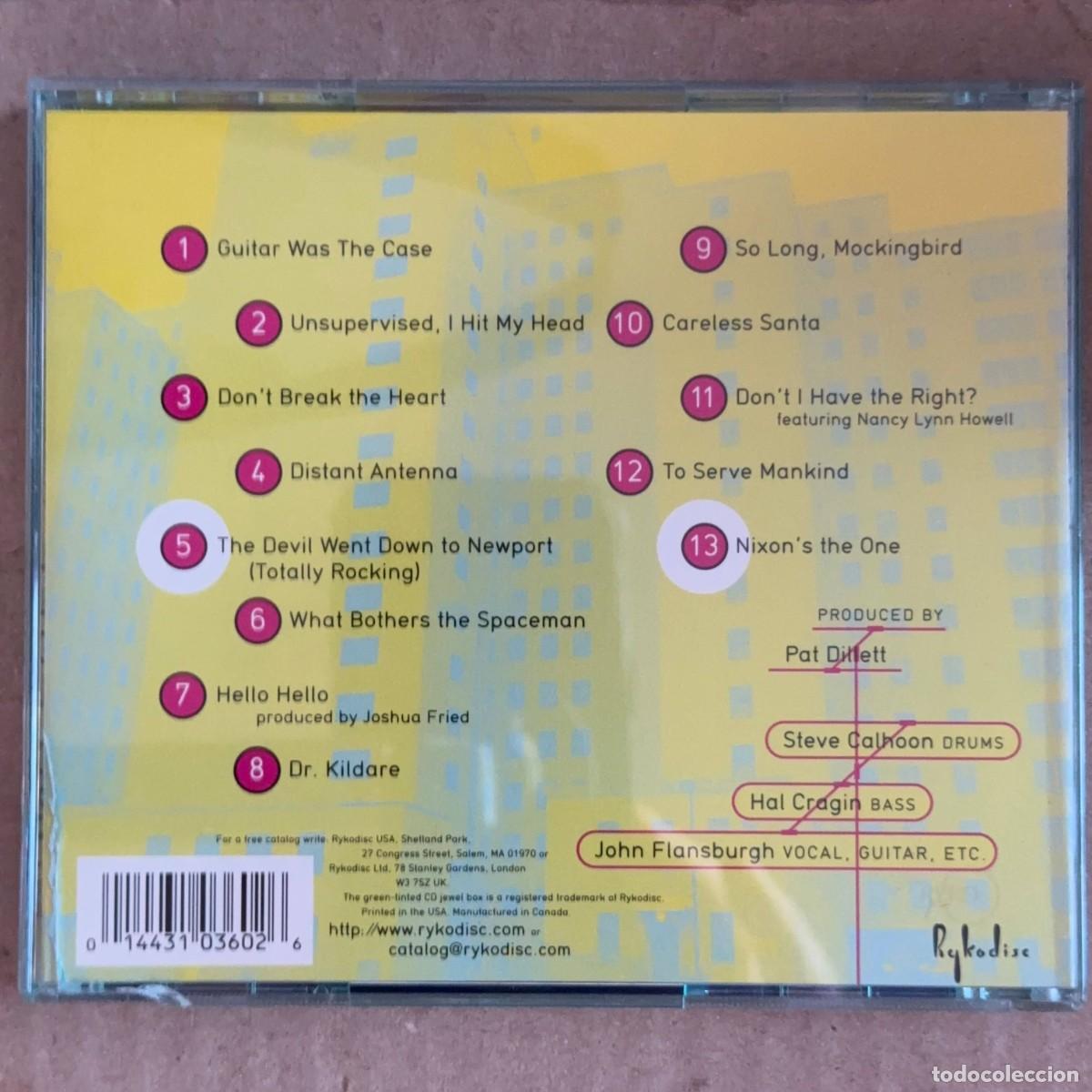 CDs de m&uacute;sica: Mono Puff &rdquo;Unsupervised&rdquo; CD (They Might Be Giants) - Foto 2