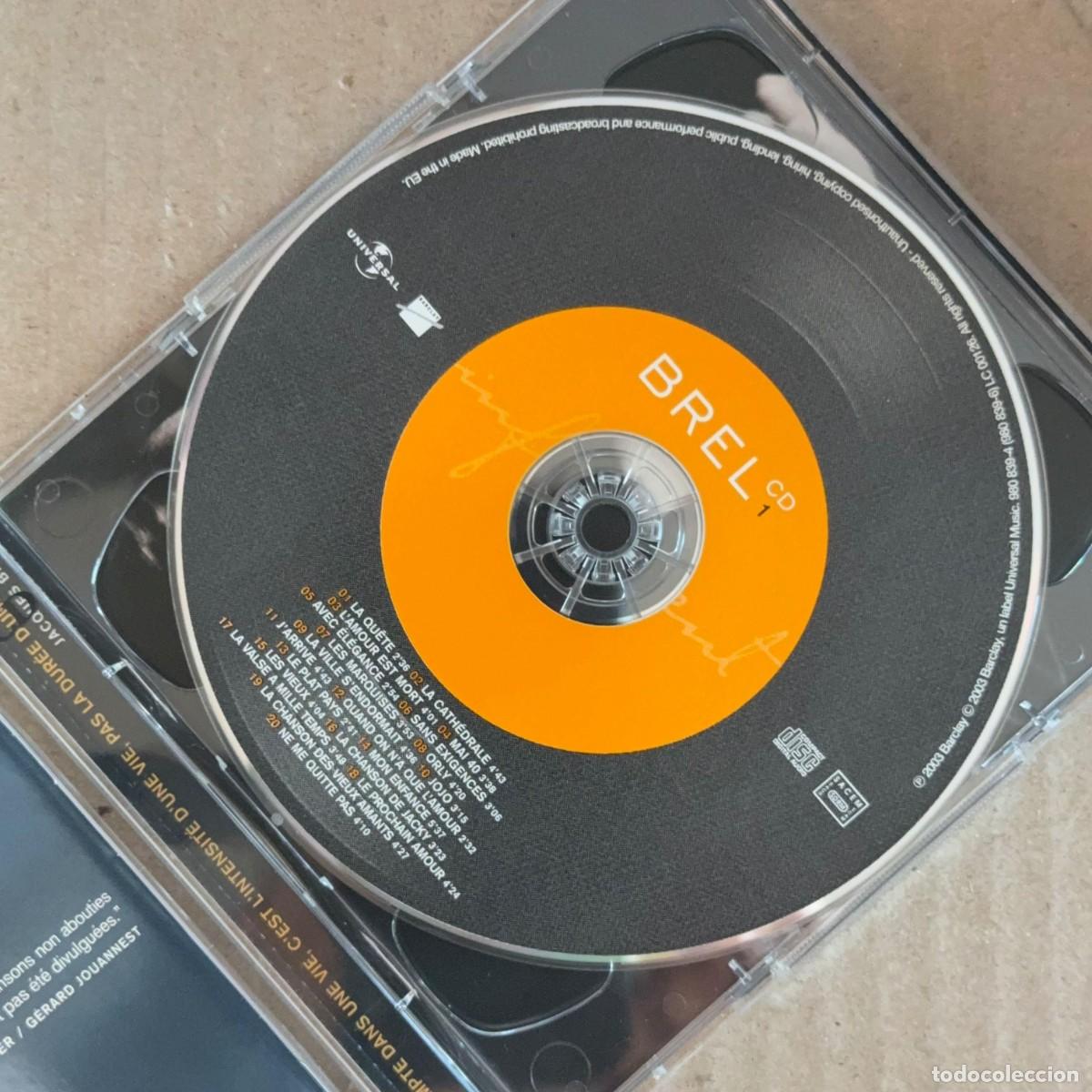 CDs de m&uacute;sica: Jacques Brel &rdquo;Infinitement&rdquo; 2CD - Foto 3
