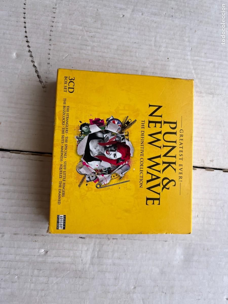 CDs de m&uacute;sica: GREATEST EVER PUNK AND NEW WAVE PACK DE 3 CDS - CD MUSICA KREATEN