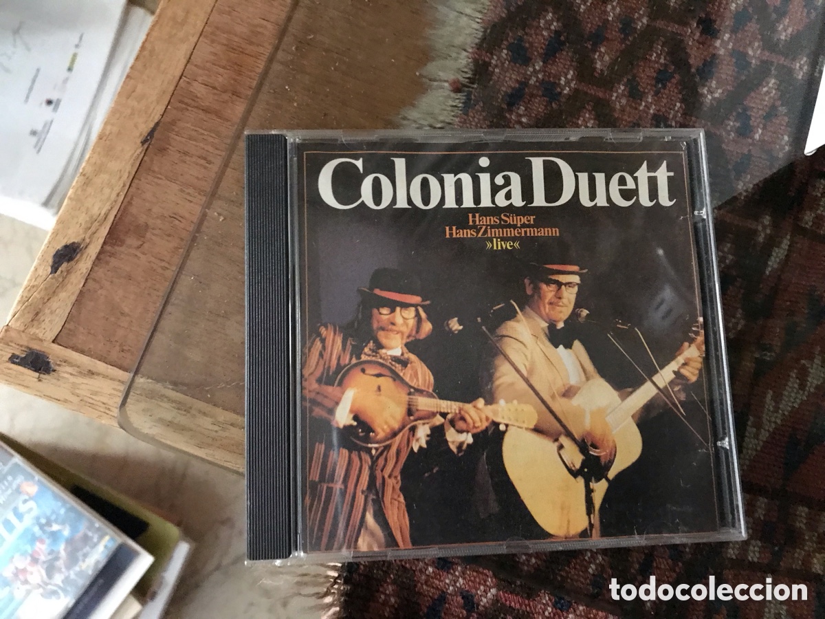 CDs de m&uacute;sica: Colonia Duett. Hans S&uuml;per. Hans Zimmermann. Live