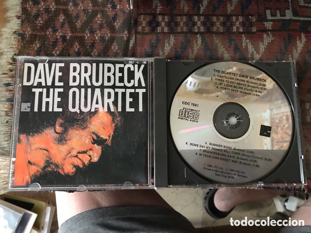 CDs de m&uacute;sica: Dave Brubeck. The Quartet - Foto 3