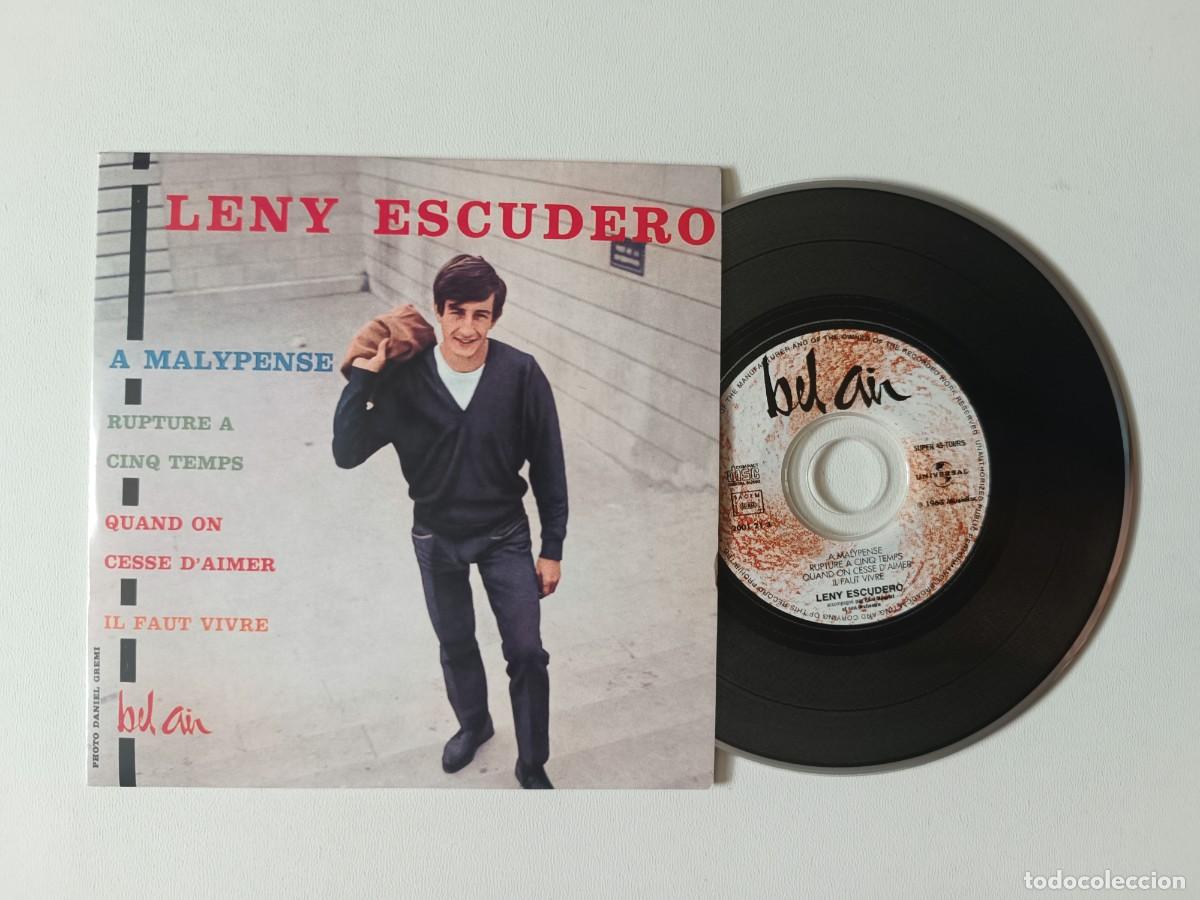 CDs de m&uacute;sica: LENY ESCUDERO '&Agrave; Malypense' CD EP 2000 Chanson 45 Tours De Collection Musidisc &ndash; 2001 21 3