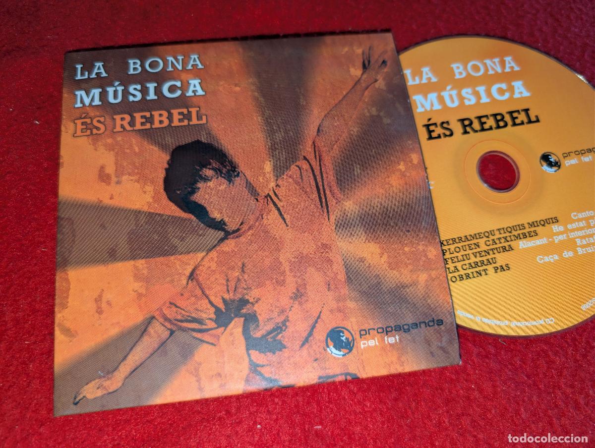 CDs de m&uacute;sica: LA BONA MUSICA ES REBEL Enderrock CD EP promo 2006 CATALA Obrint pas+Carrau++Feliu Ventura++