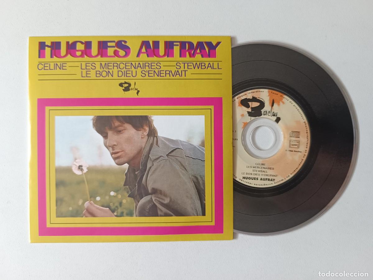CDs de m&uacute;sica: HUGUES AUFRAY 'C&eacute;line' CD EP 2001 Chanson 45 Tours De Collection Universal - 2001 06 3