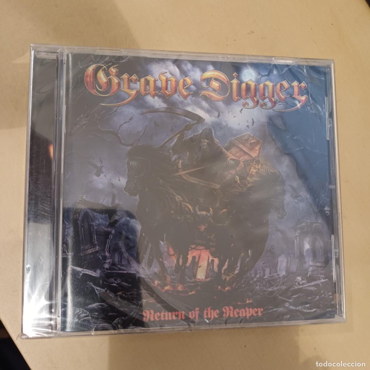 CDs de m&uacute;sica: Grave Digger , Return of the Reaper , CD 2014 nuevo precintado. Power Metal