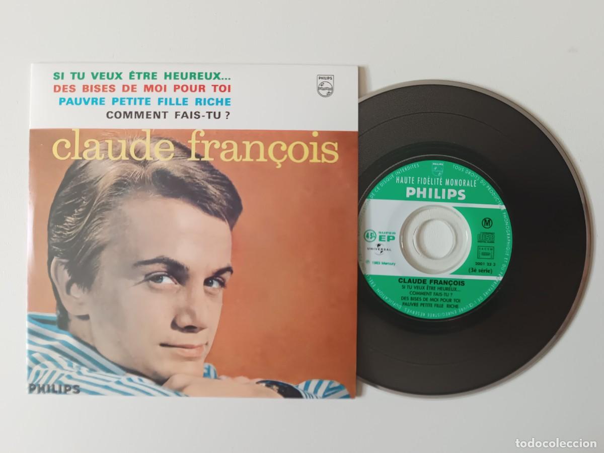 CDs de m&uacute;sica: CLAUDE FRAN&Ccedil;OISE 'Si Tu Veux &Ecirc;tre Heureux...' CD EP 2000 Chanson 45 Tours De Collection
