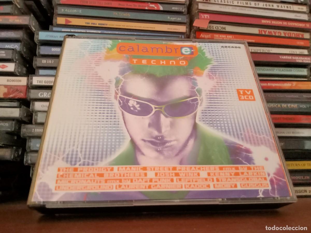 CDs de m&uacute;sica: Various - Calambre Techno - 3 CD - 1997 - Spain