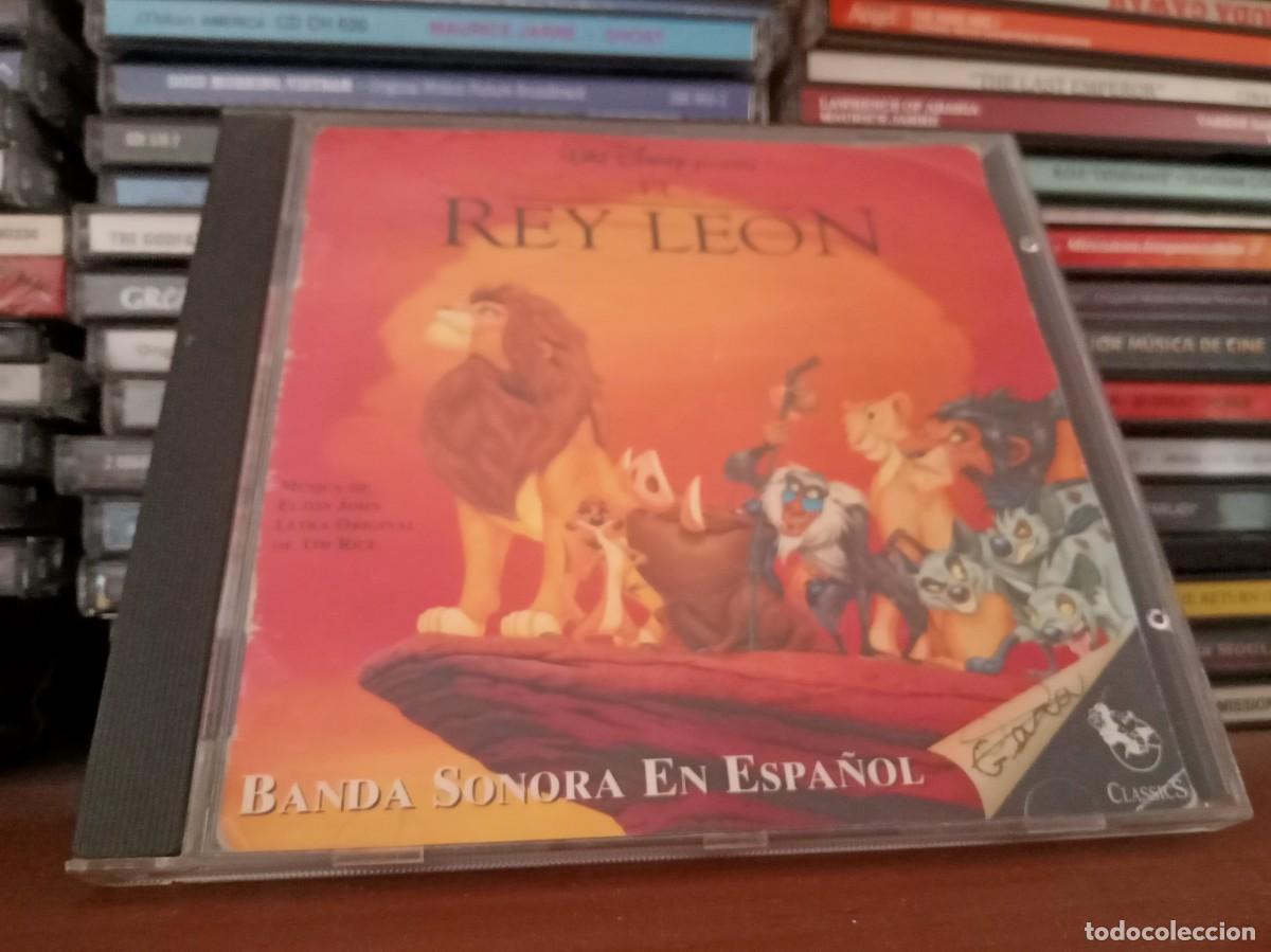 CDs de m&uacute;sica: Elton John, Tim Rice, Hans Zimmer - El Rey Le&oacute;n - Banda Sonora En Espa&ntilde;ol - cd -1994 &bull; Spain