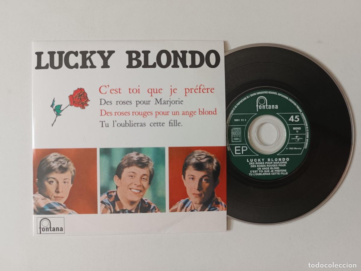 CDs de m&uacute;sica: LUCKY BLONDO 'Des Roses Pour Marjorie' CD EP 2000 Chanson 45 Tours De Collection Universal 2001 22 2