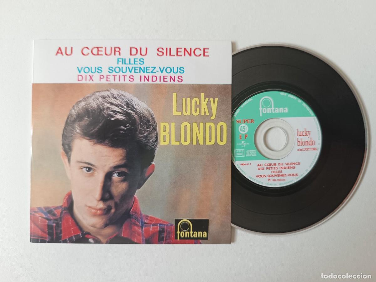 CDs de m&uacute;sica: LUCKY BLONDO 'Au C&oelig;ur Du Silence' CD EP 2001 Chanson 45 Tours De Collection Fontana &ndash; 9404 41 3