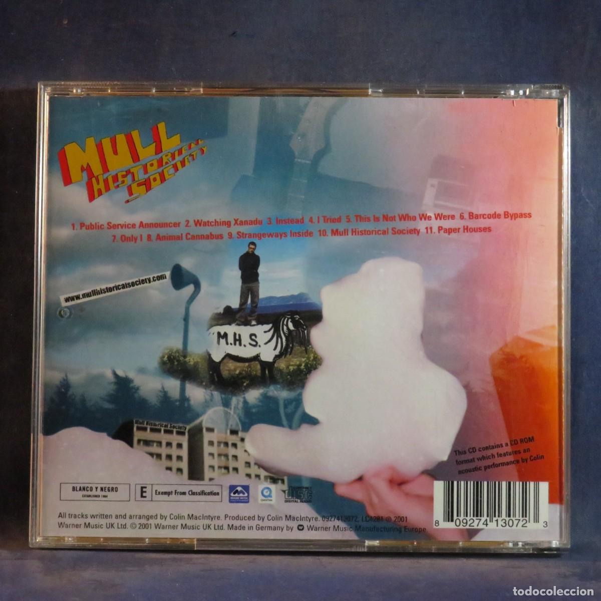 CDs de m&uacute;sica: MULL HISTORICAL SOCIETY &ndash; LOSS - CD - Foto 2