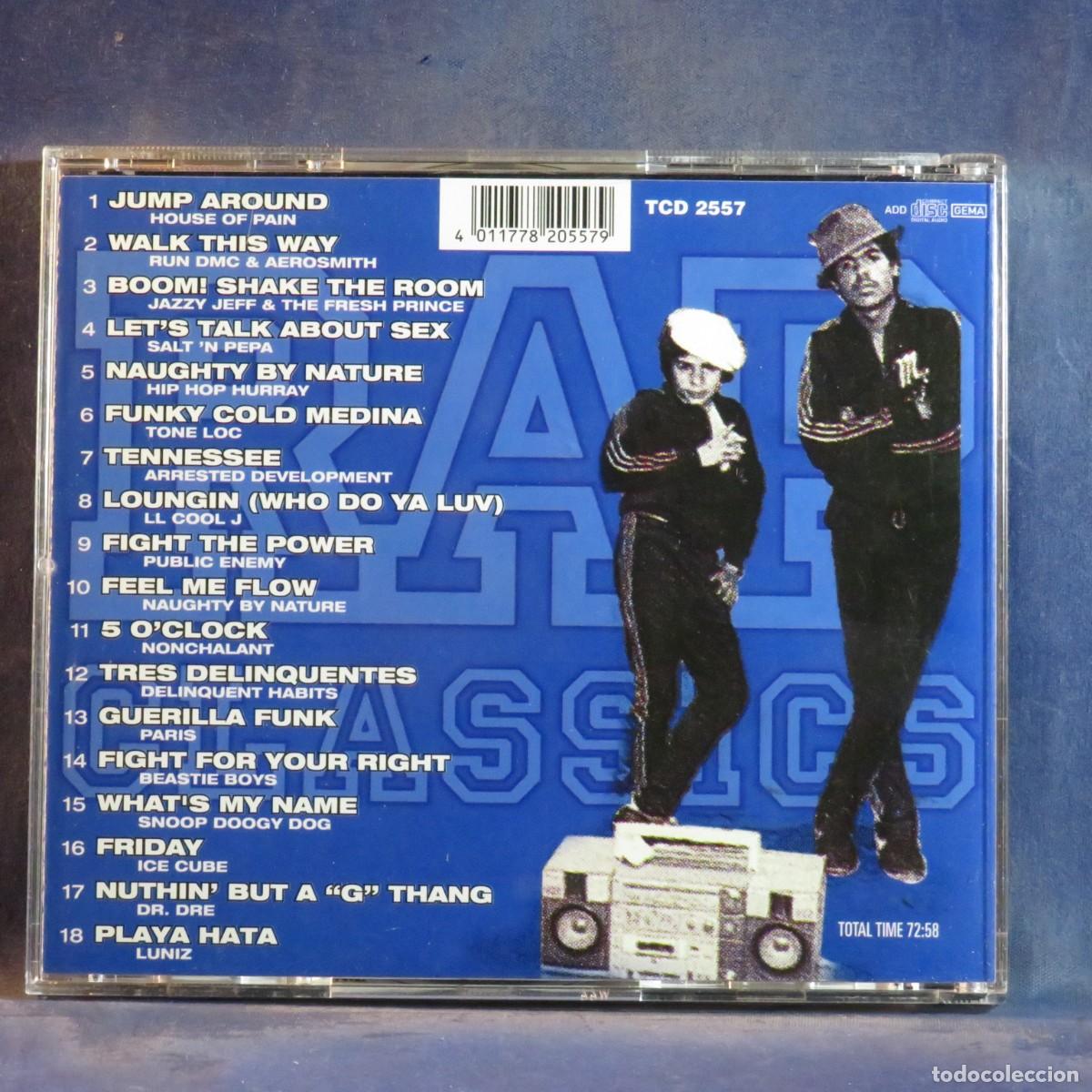 CDs de m&uacute;sica: VARIOUS &ndash; 100% RAP CLASSICS - CD - Foto 2