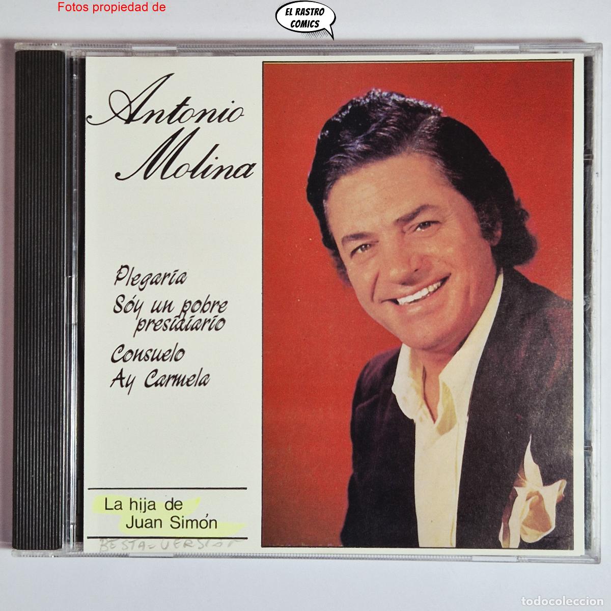 CDs de m&uacute;sica: Antonio Molina, La hija de Juan Sim&oacute;n, Ay Carmela, Consuelo... CD Diamante, Dial Discos 1990 exc est