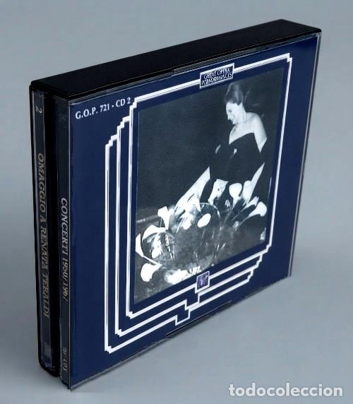 CD di Musica: �T410 - [DOBLE CD]. RENATA TEBALDI. OMAGGIO. MUSICA CLASICA.