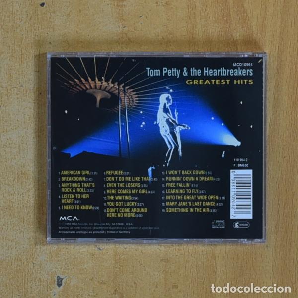 CDs de m&uacute;sica: TOM PETTY & THE HEARTBREAKERS - GREATEST HITS - CD - Foto 2