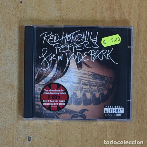 CDs de m&uacute;sica: RED HOT CHILI PEPPERS - LIVE IN HYDE PARK - 2 CD