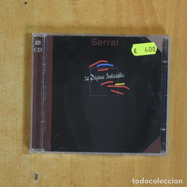 CD de M&uacute;sica: SERRAT - 24 PAGINAS INOLVIDABLES - 2 CD