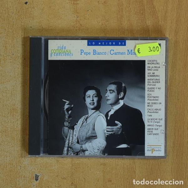 CDs de m&uacute;sica: PEPE BLANCO / CARMEN MORELL - LO MEJOR DE - CD