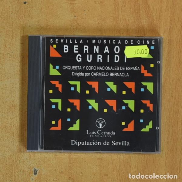CDs de m&uacute;sica: BERNAOLA GURIDI - SEVILLA MUSICA DE CINE - CD