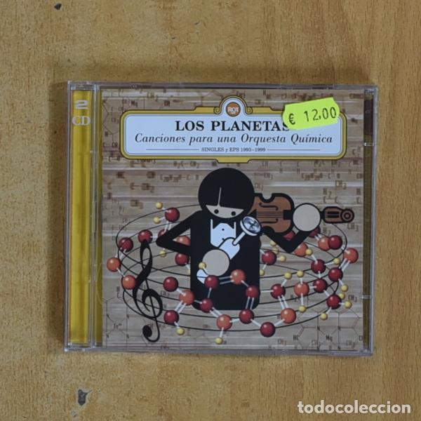 CDs de m&uacute;sica: LOS PLANETAS - CANCIONES PARA UNA ORQUESTA QUIMICA - 2 CD
