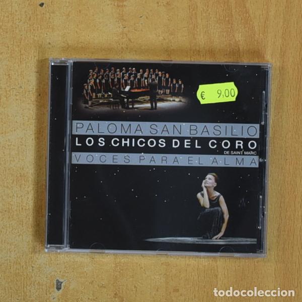CDs de m&uacute;sica: PALOMA SAN BASILIO - VOCES PARA EL ALMA - CD