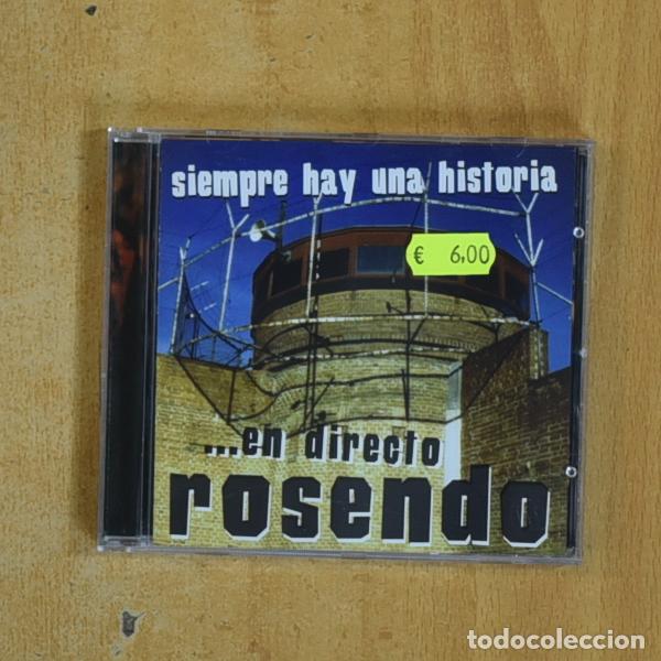 CDs de m&uacute;sica: ROSENDO - SIEMPRE HAY UNA HISTORIA EN DIRECTO - CD