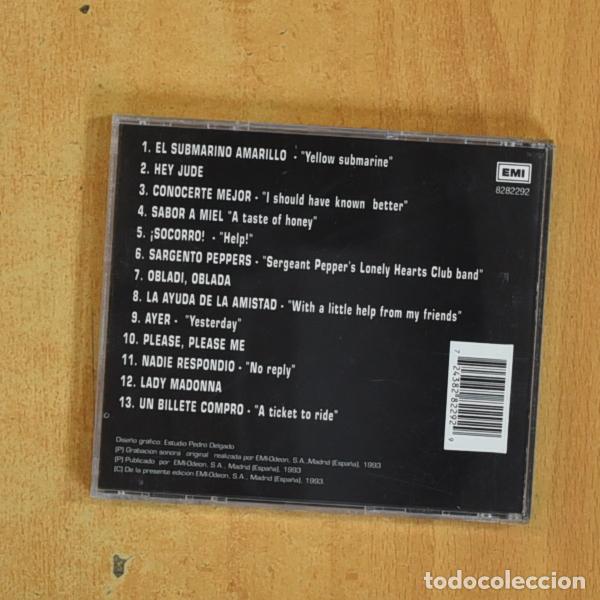 CDs de m&uacute;sica: LOS MUSTANG - INTERPRETAN A LOS BEATLES - CD - Foto 2