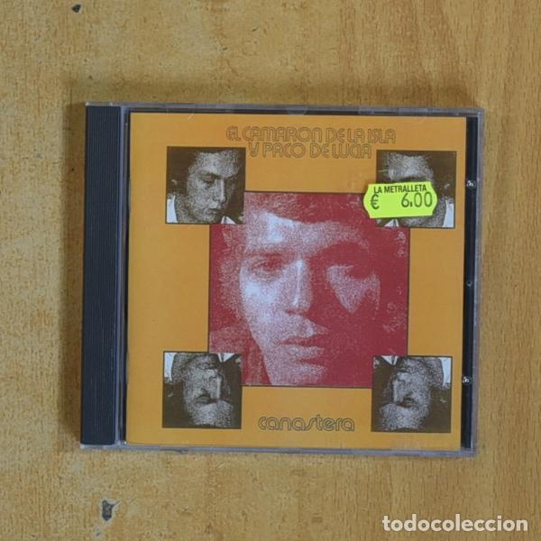 CDs de m&uacute;sica: EL CAMARON DE LA ISLA Y PACO DE LUCIA - CANASTERA - CD