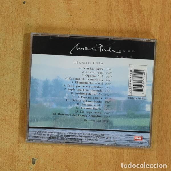 CDs de m&uacute;sica: AMANCIO PRADA - ESCRITO ESTA - CD - Foto 2