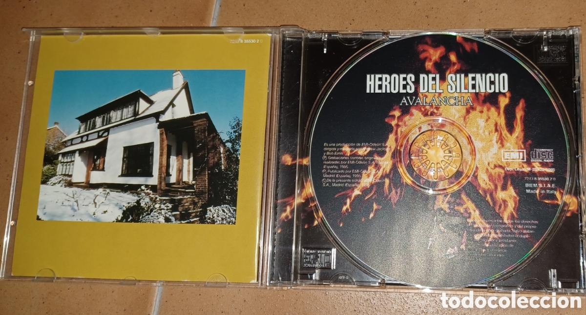 CDs de m&uacute;sica: CD H&eacute;roes del silencio - Avalancha - Foto 2