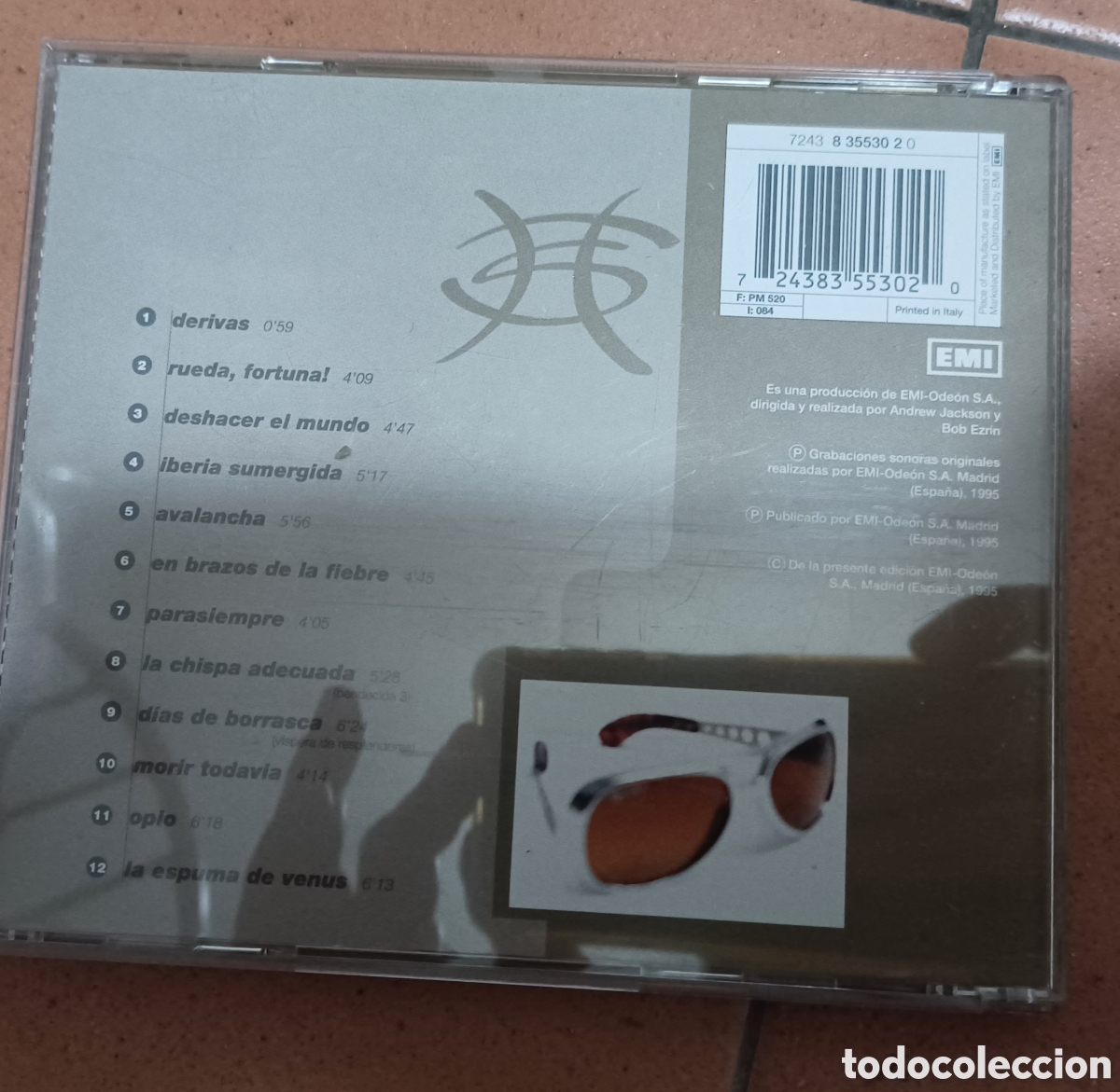 CDs de m&uacute;sica: CD H&eacute;roes del silencio - Avalancha - Foto 3
