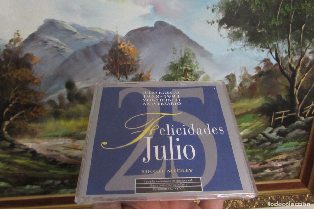 Musik-CDs: JULIO IGLESIAS - FELICIDADES JULIO SINGLE MEDLEY CD SINGLE