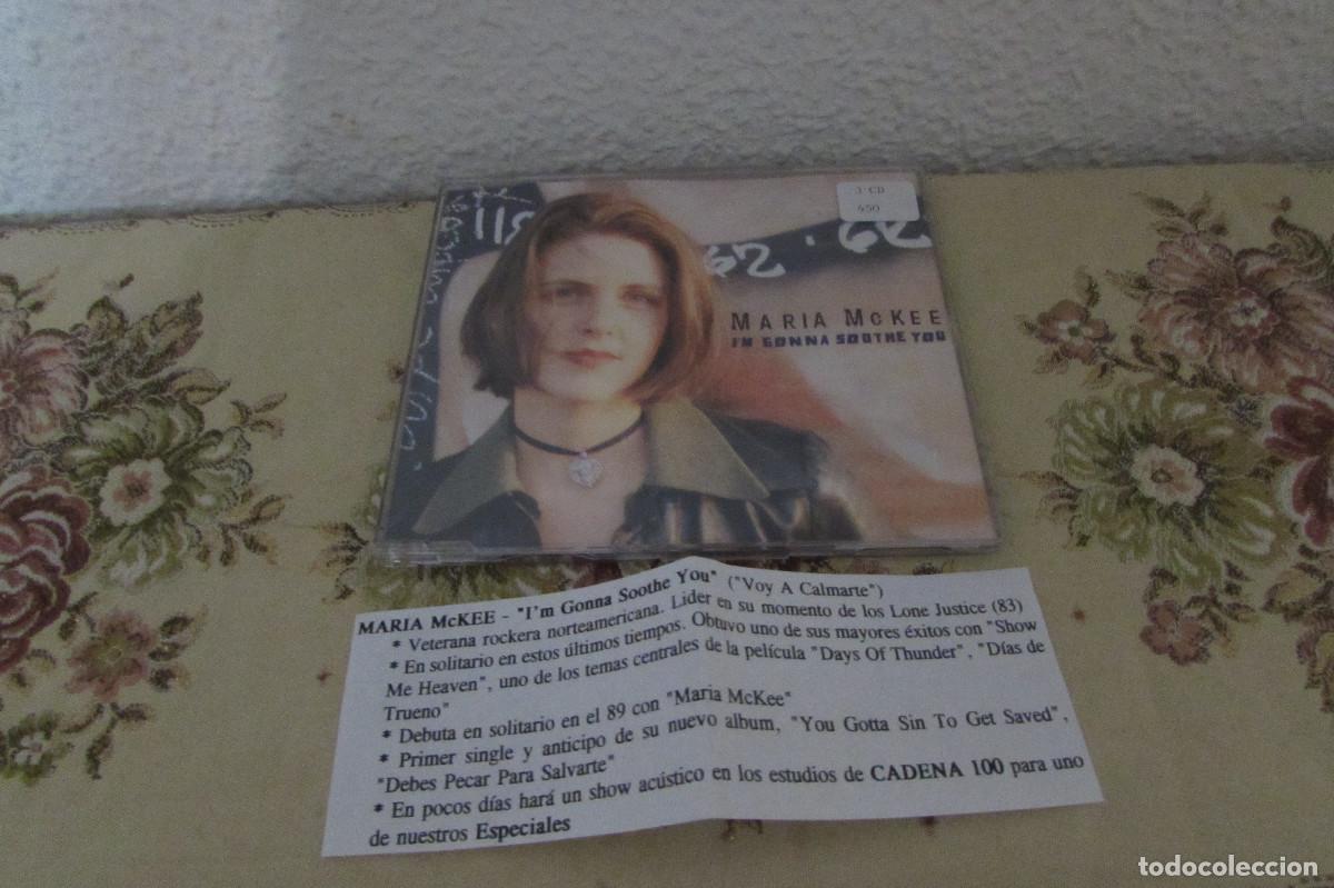 Musik-CDs: Maria McKee - I'm Gonna Soothe You 3 TEMAS CD SINGLE CADENA 100