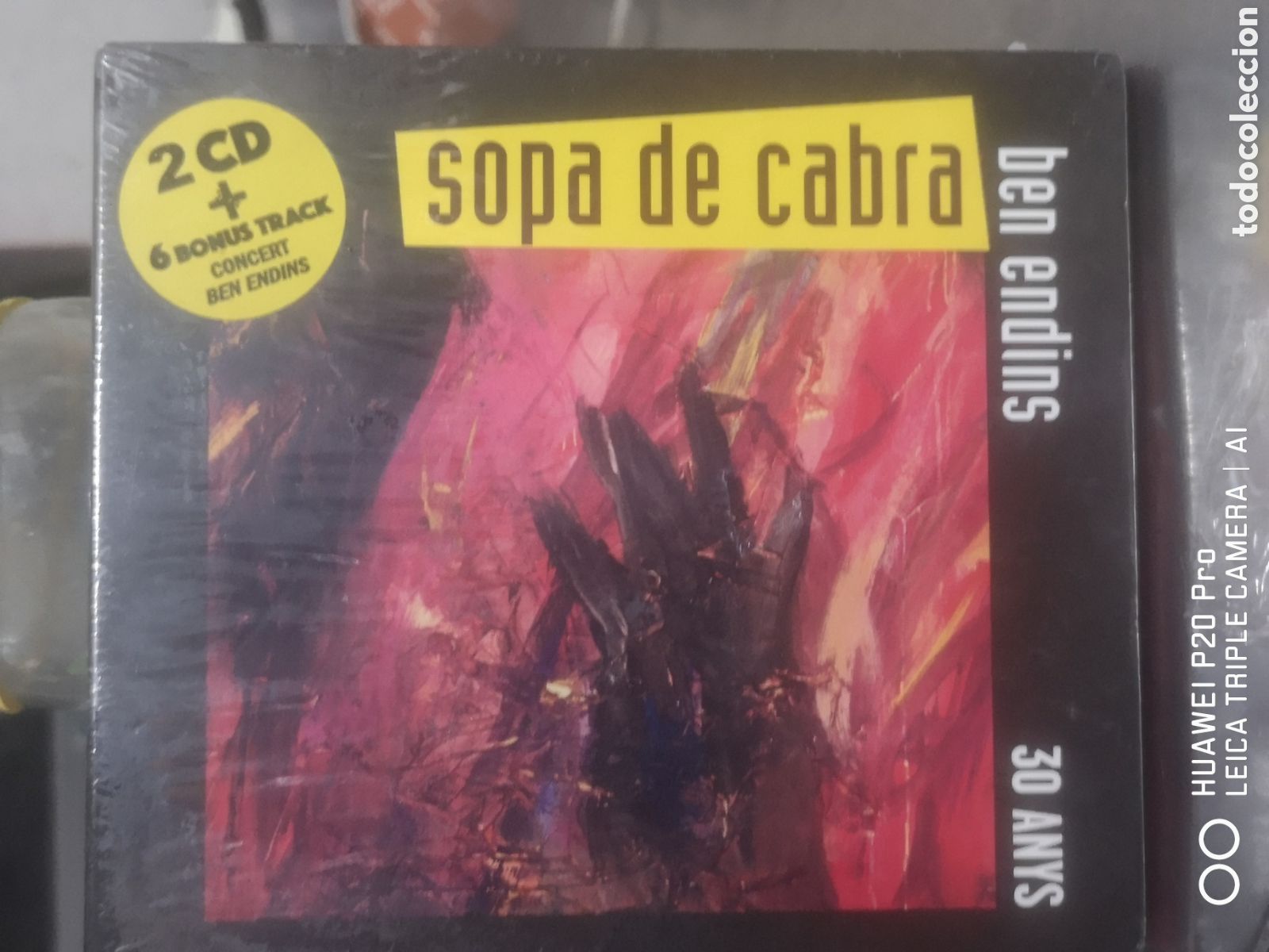 CDs de m&uacute;sica: SOPA DE CABRA - BEN ENDINS 30 ANYS - ESTUCHE CARTON - 2 CD
