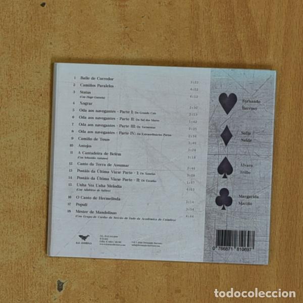 CDs de m&uacute;sica: FERNANDO BARROSO - XOGRAR - CD - Foto 2