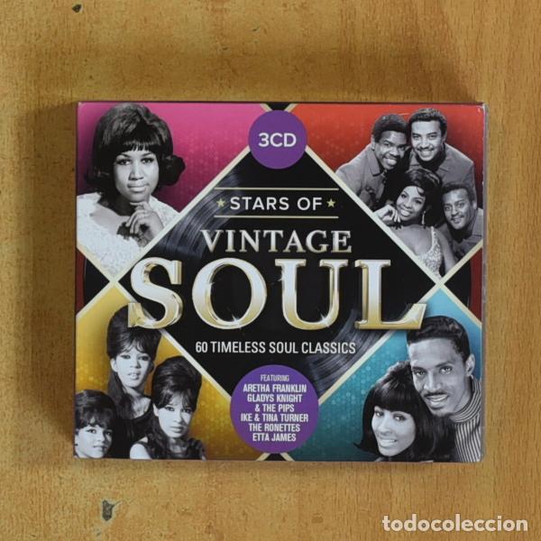 CDs de m&uacute;sica: VARIOS - STARS OF VINTAGE SOUL - 3 CD