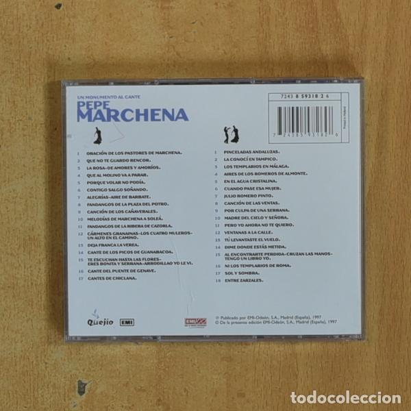 CDs de m&uacute;sica: PEPE MARCHENA - UN MONUMENTO AL CANTE - 2 CD - Foto 2