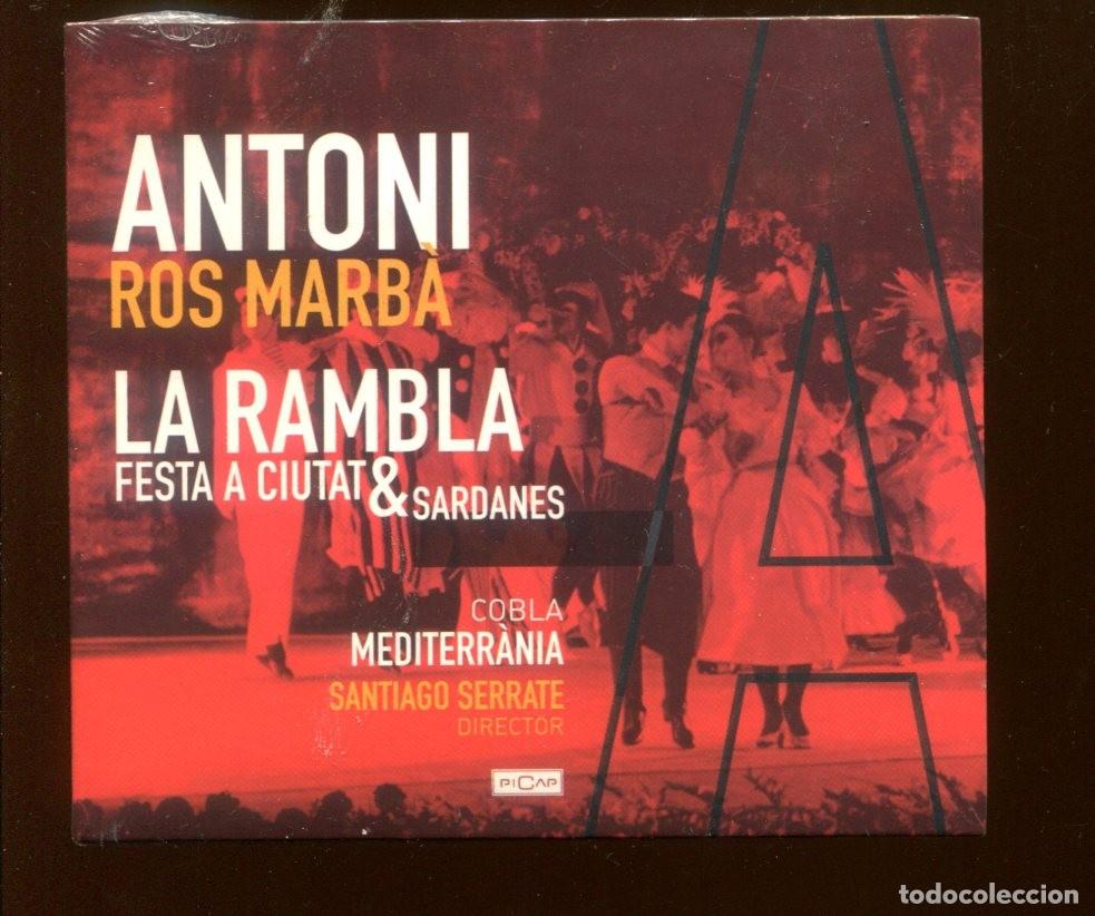CDs de m&uacute;sica: Antoni Ros Marba. Festa a ciutat. La rambla Sardanes. cd picap , cd nou precintat