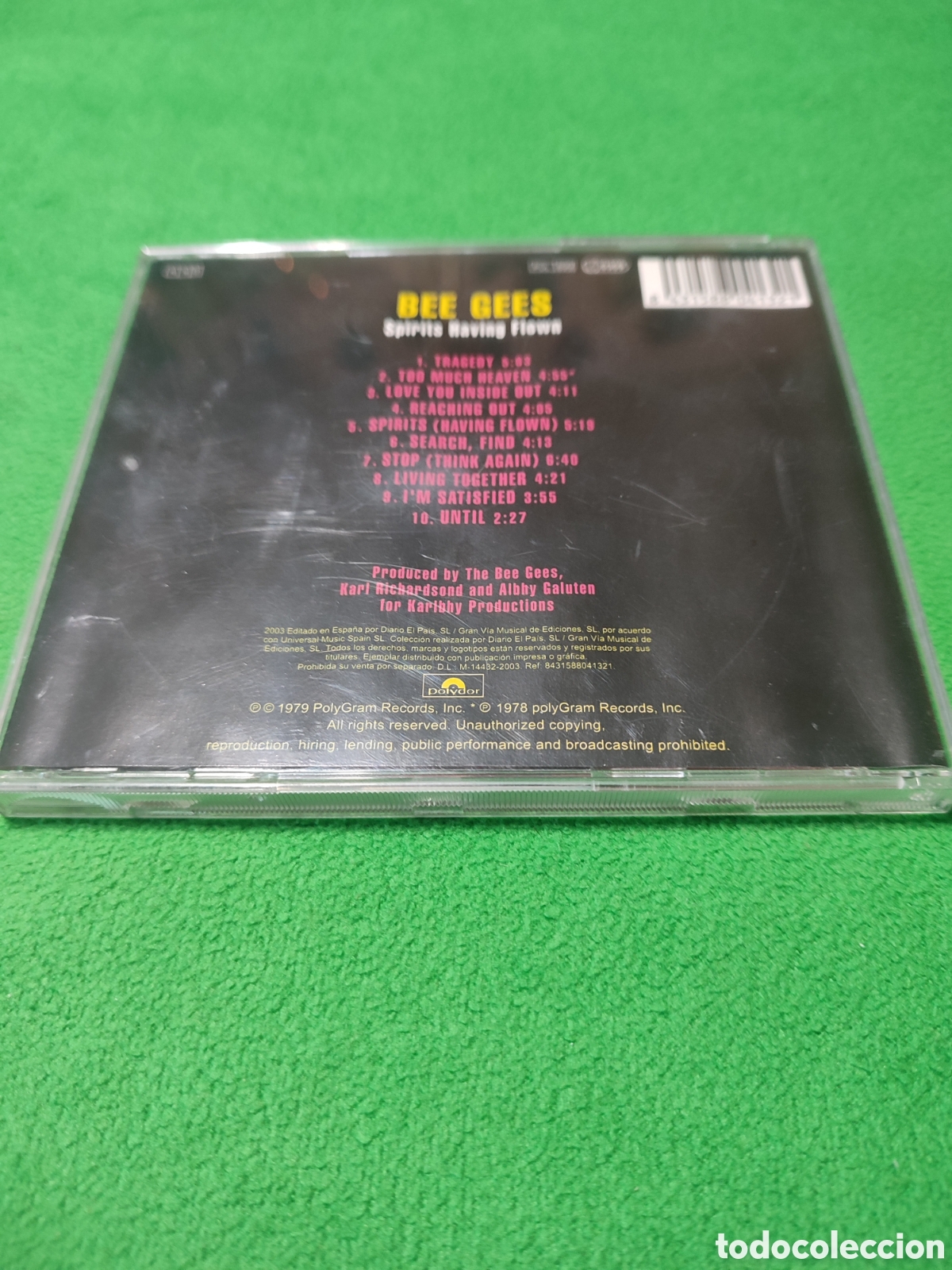 CDs de m&uacute;sica: Bee Gees - Spirits having flown - Foto 3