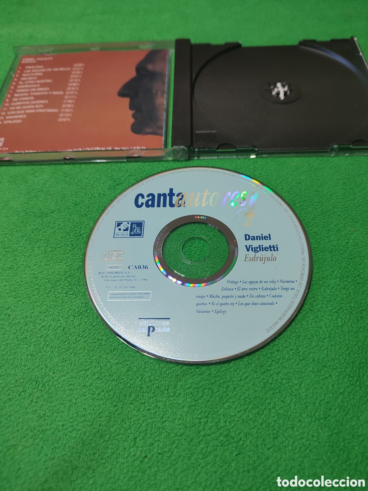 CDs de m&uacute;sica: Daniel Vigoietti - Esdr&uacute;julo 1997 - Foto 2