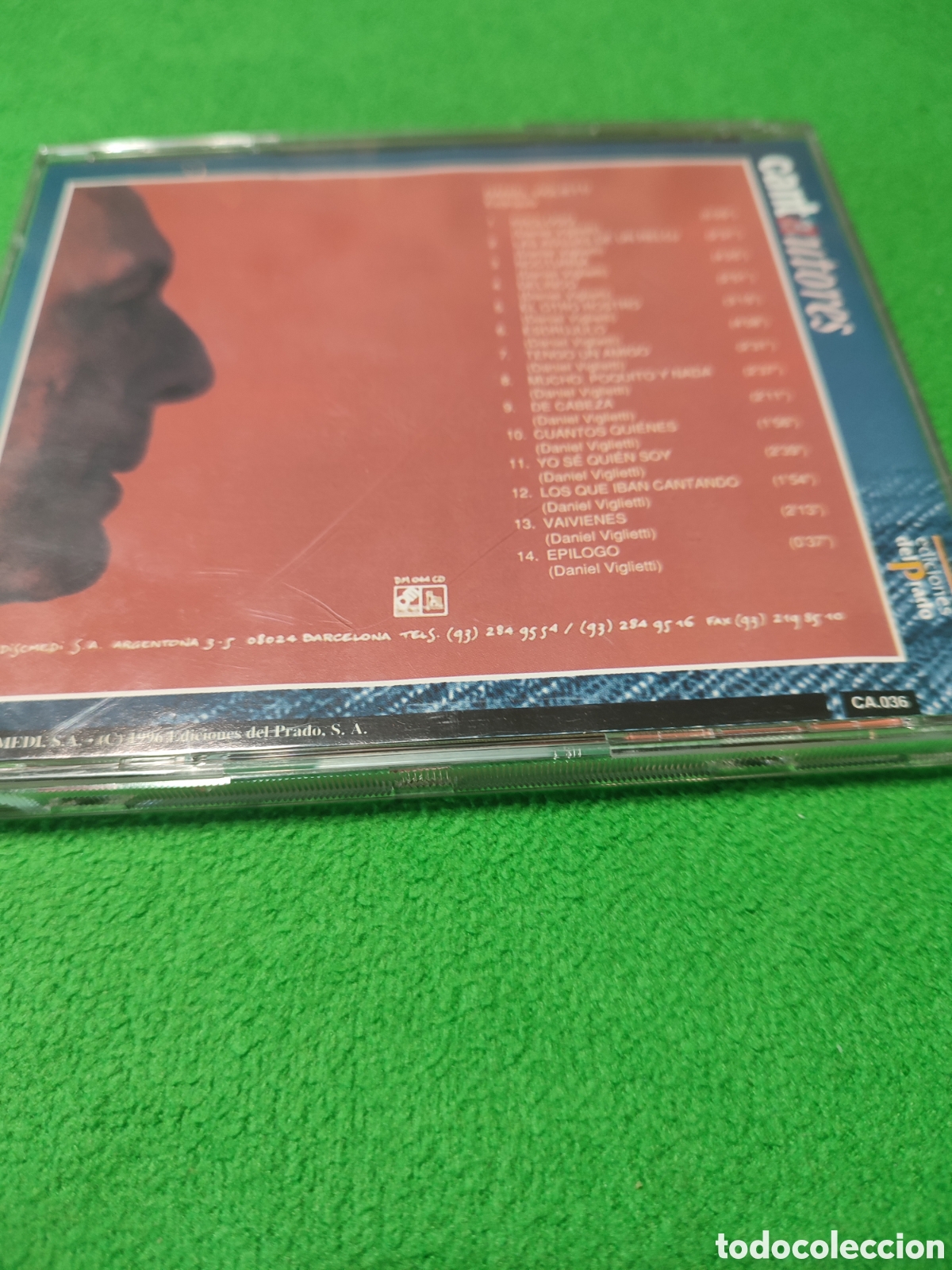 CDs de m&uacute;sica: Daniel Vigoietti - Esdr&uacute;julo 1997 - Foto 3