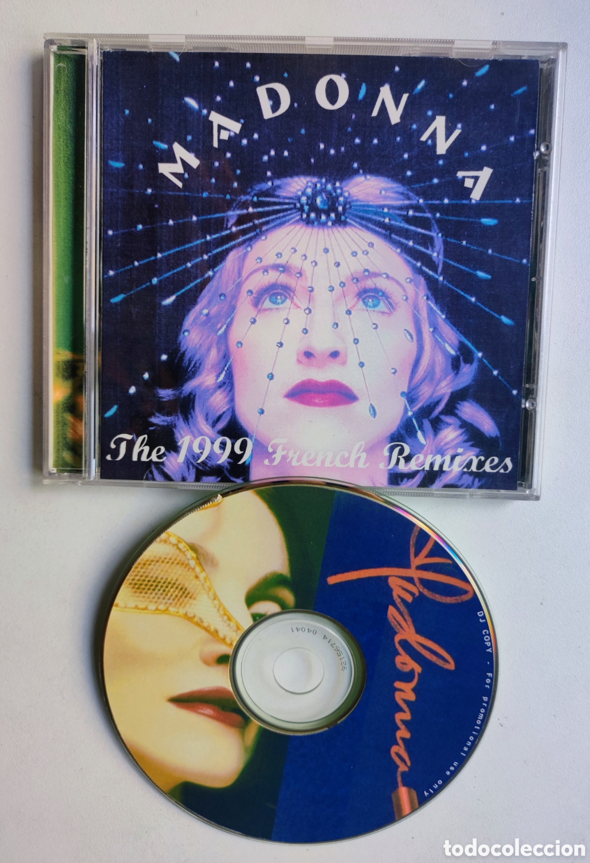 CDs de m&uacute;sica: MUY RARO - MADONNA / THE 1999 FRENCH REMIXES - BOOTLEG CD / DJ COPY FOR PROMOTIONAL USE ONLY