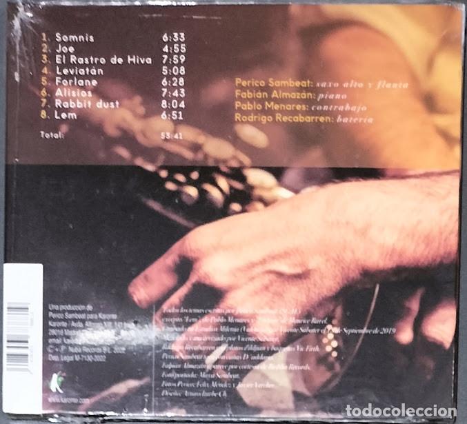 CDs de m&uacute;sica: Perico Sambeat - Atlantis - CD Nuevo, precintado. - Foto 2
