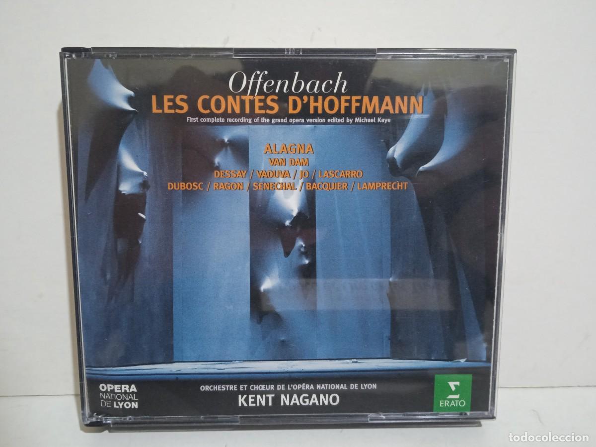 CDs de m&uacute;sica: Offenbach, Alagna, Kent Nagano - Les Contes D'Hoffmann - 3 x CD BOX - 1996 - Europe